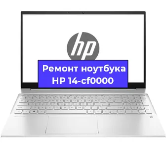 Чистка от пыли и замена термопасты на ноутбуке HP 14-cf0000 в Тюмени